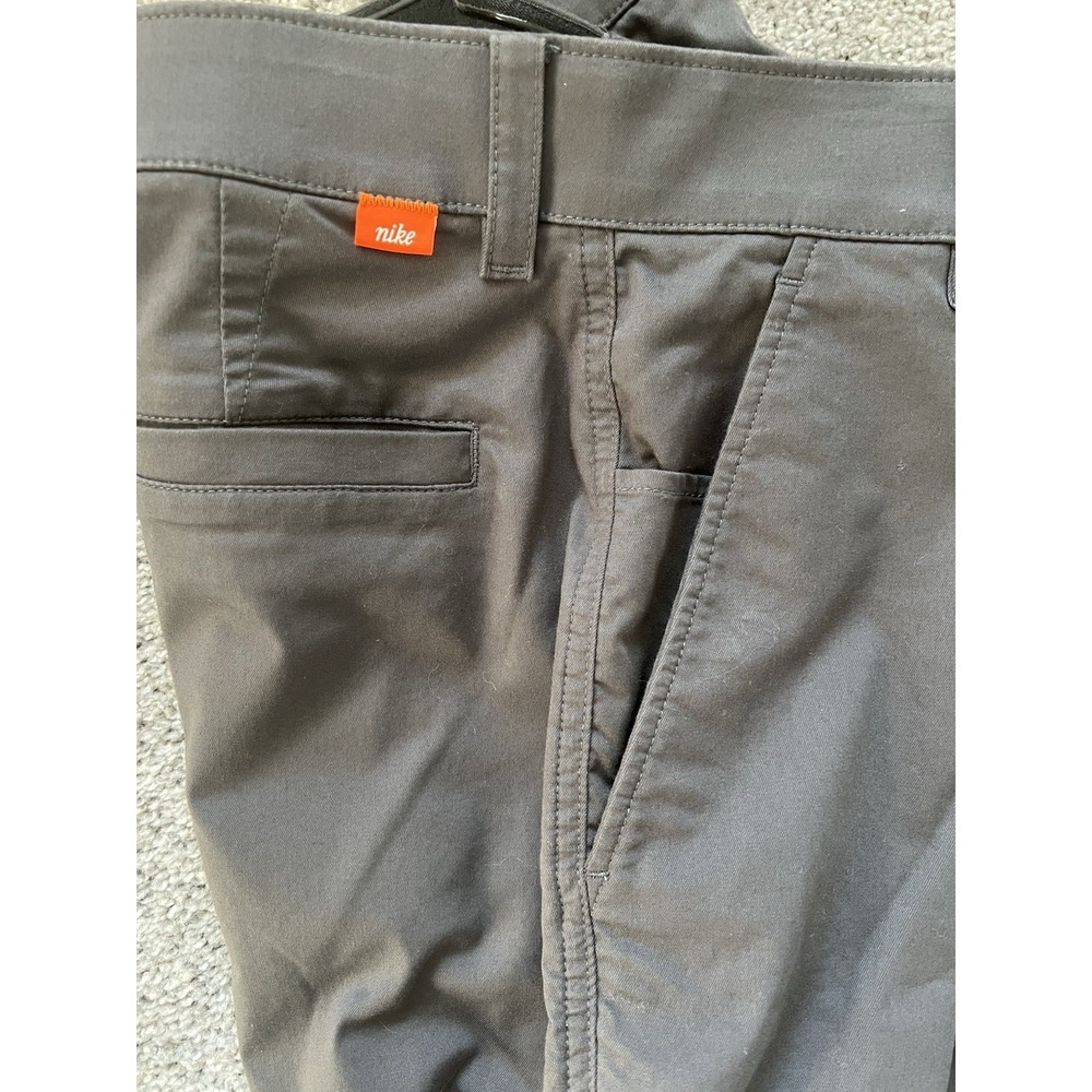 Men's NIKE SB DRI-FIT Grey Chino Pants Size 30x30 Grey - Picture 3 of 11